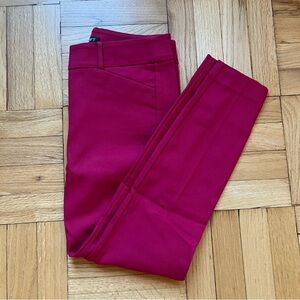 Hot pink LOFT Marisa Skinny